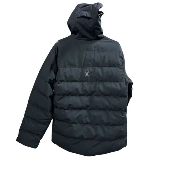 New Spyder Black Bromont Puffer Jacket M - Picture 5 of 11
